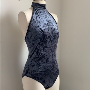 Velvet Bodysuit - Medium